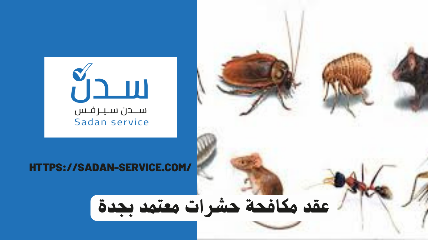 عقد مكافحة حشرات معتمد بجدة