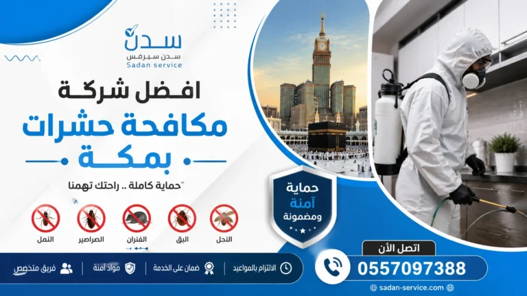 شركة مكافحة حشرات بمكة